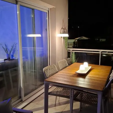 Bel En Bord De Avec Piscine Lagon Et Jardin, En Securisee شقة *