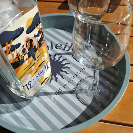 Bel En Bord De Avec Piscine Lagon Et Jardin, En Securisee أنتيب