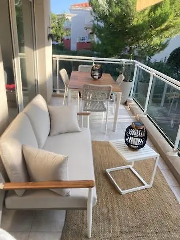 Bel En Bord De Avec Piscine Lagon Et Jardin, En Securisee Lejlighed *